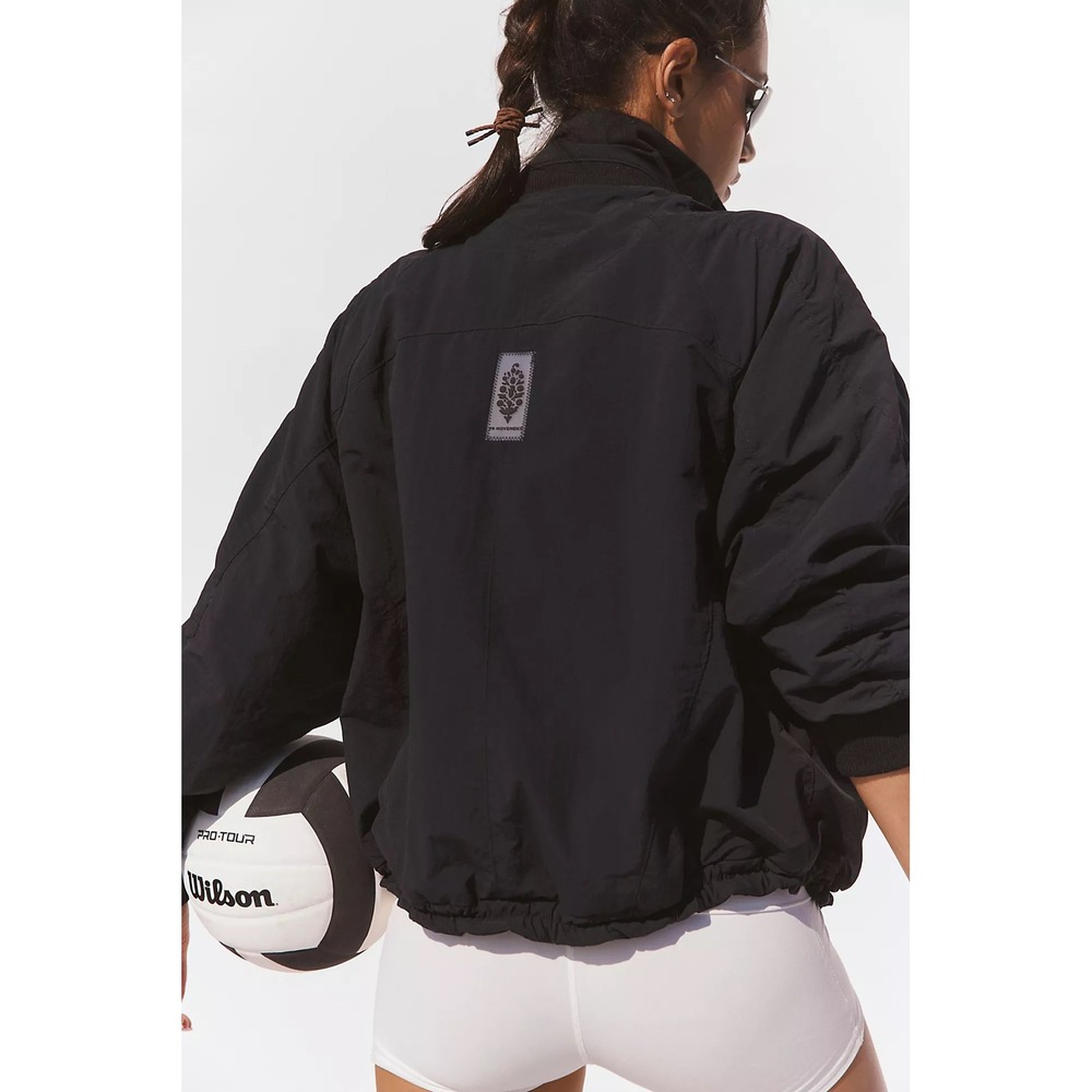 FP Movement by Free People Field Tripper Jacket Black Combo XLarge NWOT $198